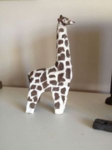 Voir le détail de cette oeuvre: girafe mimi